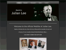 Tablet Screenshot of julianlee.com.au